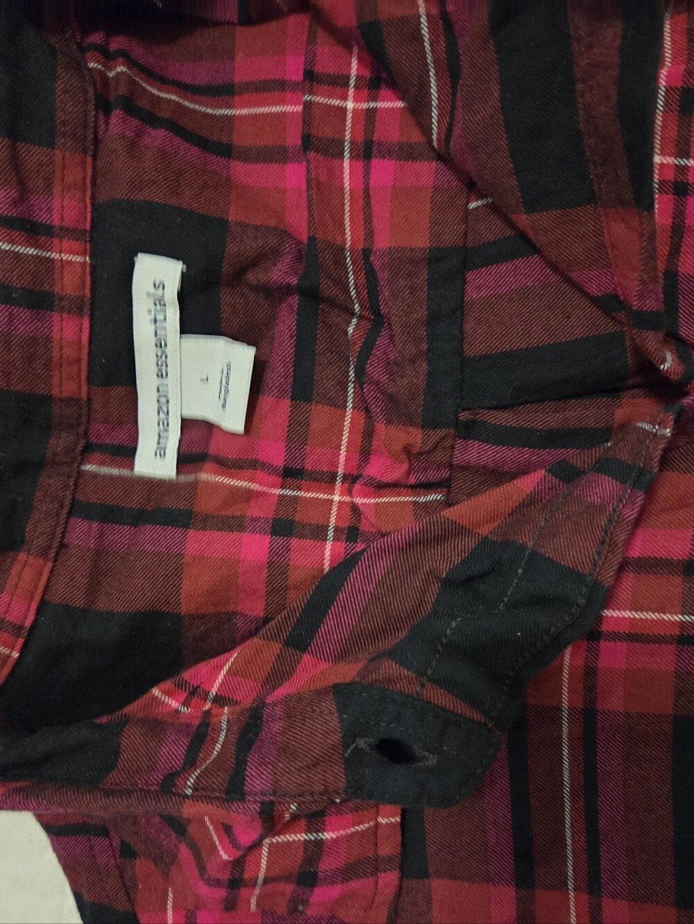 Womans Flannel Shirt Size Large